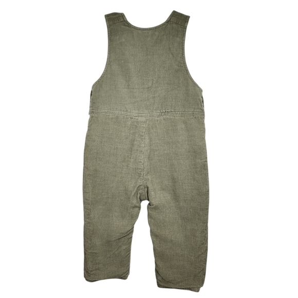 3 Piece Set Harry & Me Corduroy Overalls, Long Sleeve Shirt Hood Jacket Sz 24M - Picture 5 of 17